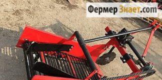 Картофелекопалка для минитрактора транспортерная