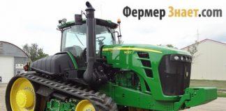 Трактор John Deere на гусеничном ходу