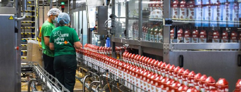 Производство соков в Подмосковье выросло на 34%